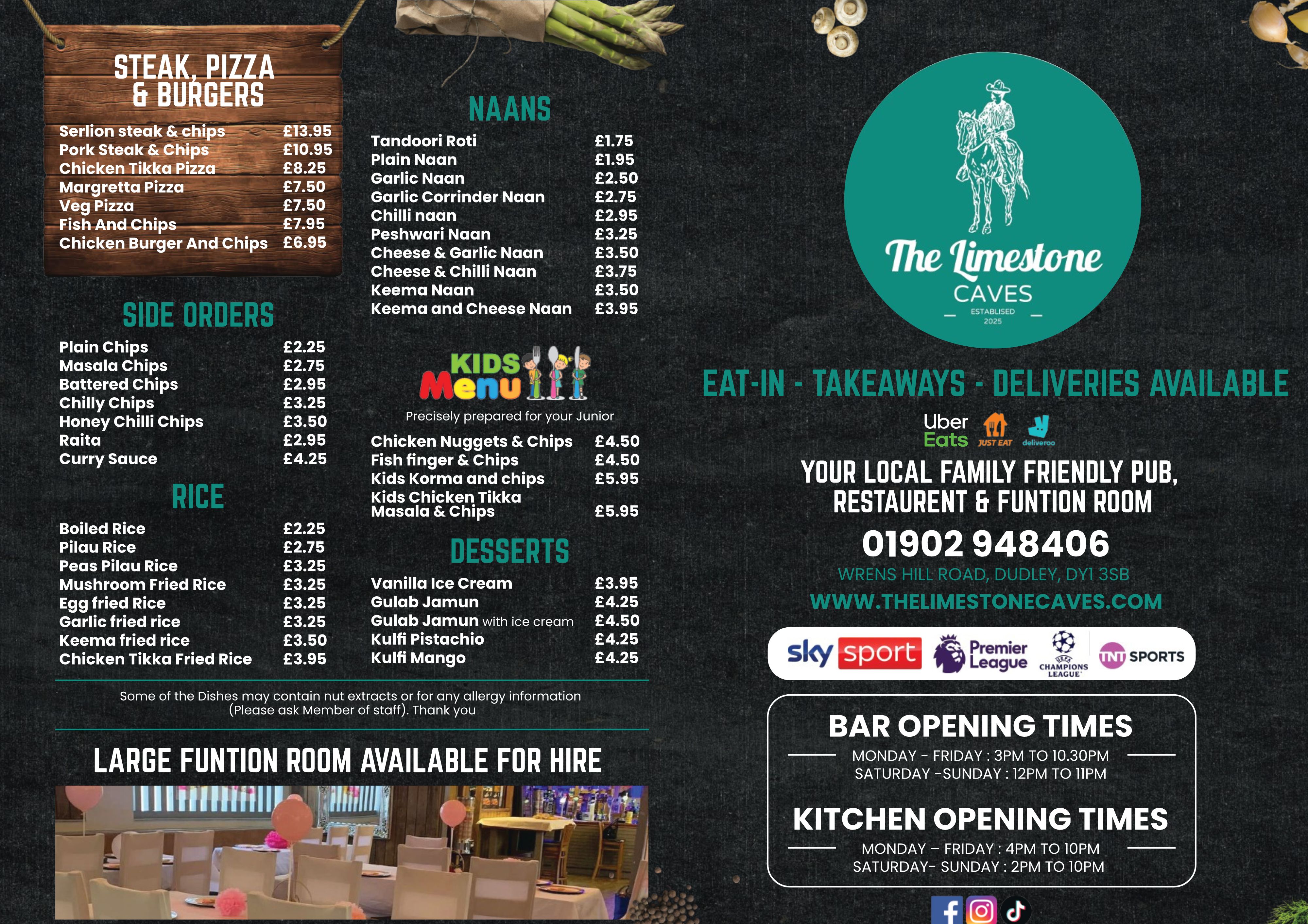 Menu Front